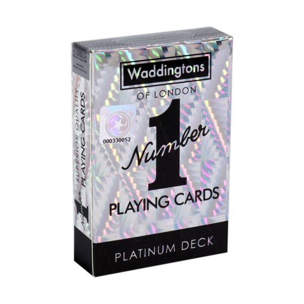Winning Moves: Waddingtons No.1 - Platinum Playing Cards (35521)