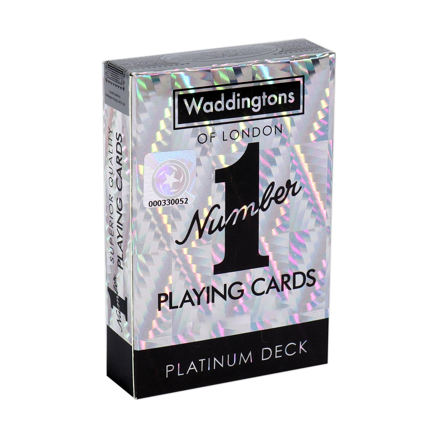 130820266a7d2c17553d1.jpeg Winning Moves: Waddingtons No.1 - Platinum Playing Cards (35521)