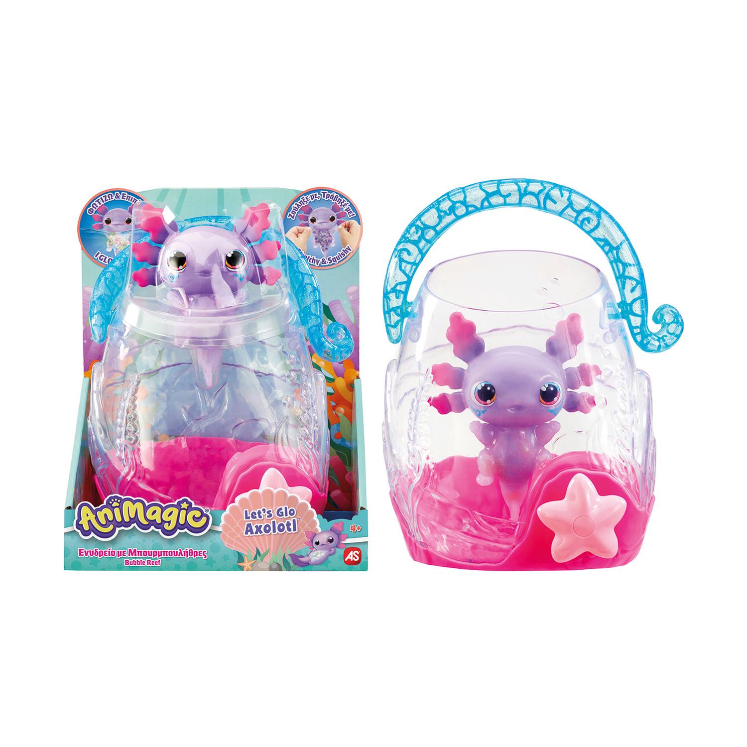 130820266a7d2c3edd874.jpeg AS Animagic: Bubble Reef - Let's Glo Axolotl (1863-34848)