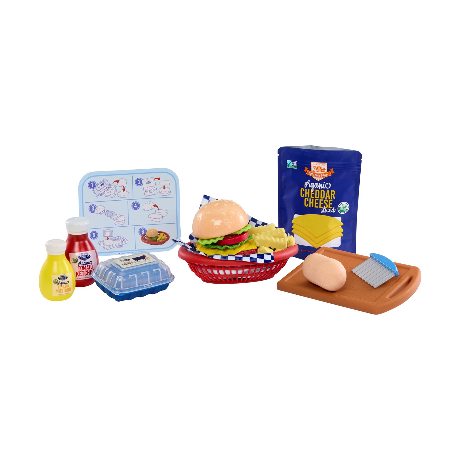 Little Tikes Creative Chef - Cheeseburger & Fries Kit (643194)