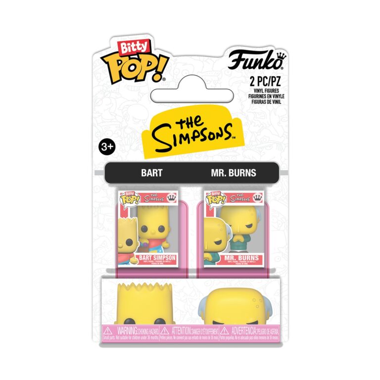 Funko Bitty Pop! 2-Pack: The Simpsons - Bart Simpson & Mr. Burns Vinyl Figures