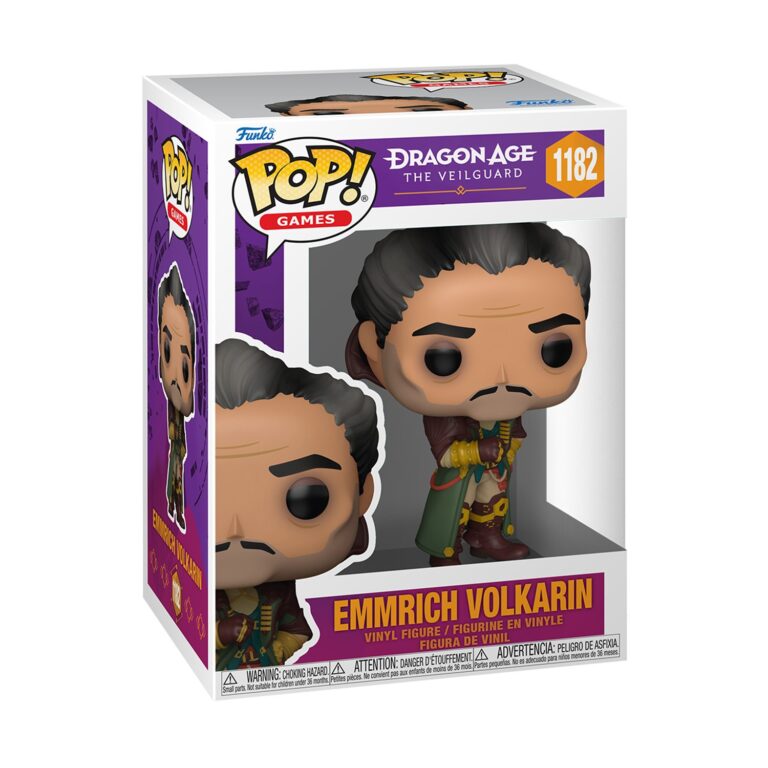 Funko Pop! Games: Dragon Age - The Veilguard - Emmrich Volkarin #1182 Vinyl Figure