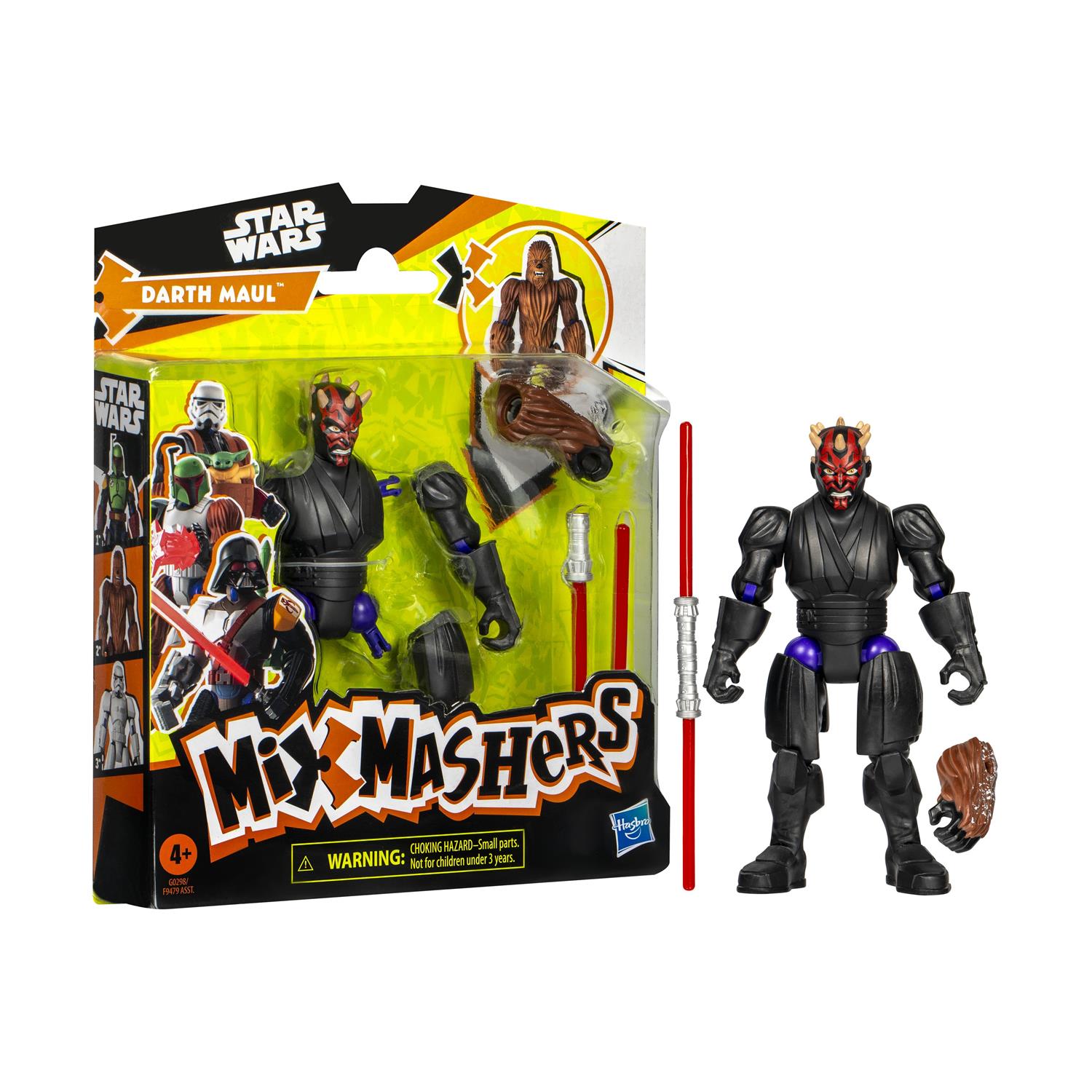 130820266a7d322cccacf.jpeg Hasbro Star Wars: MixMashers - Darth Maul Figure (G0298)