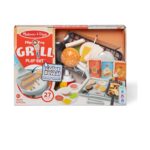 Melissa & Doug Pretend Play: Non-Wood Flip & Fry Grill Set (6074893) – imagine 2