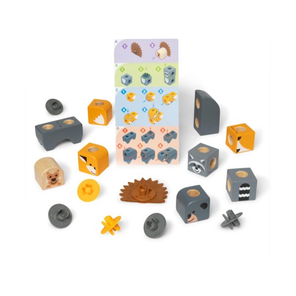 Melissa & Doug Blockables: Woodland Friends (6074895)
