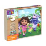 Spin Master Dora: Board Games - 3 Wood Puzzles (6071059) – imagine 2