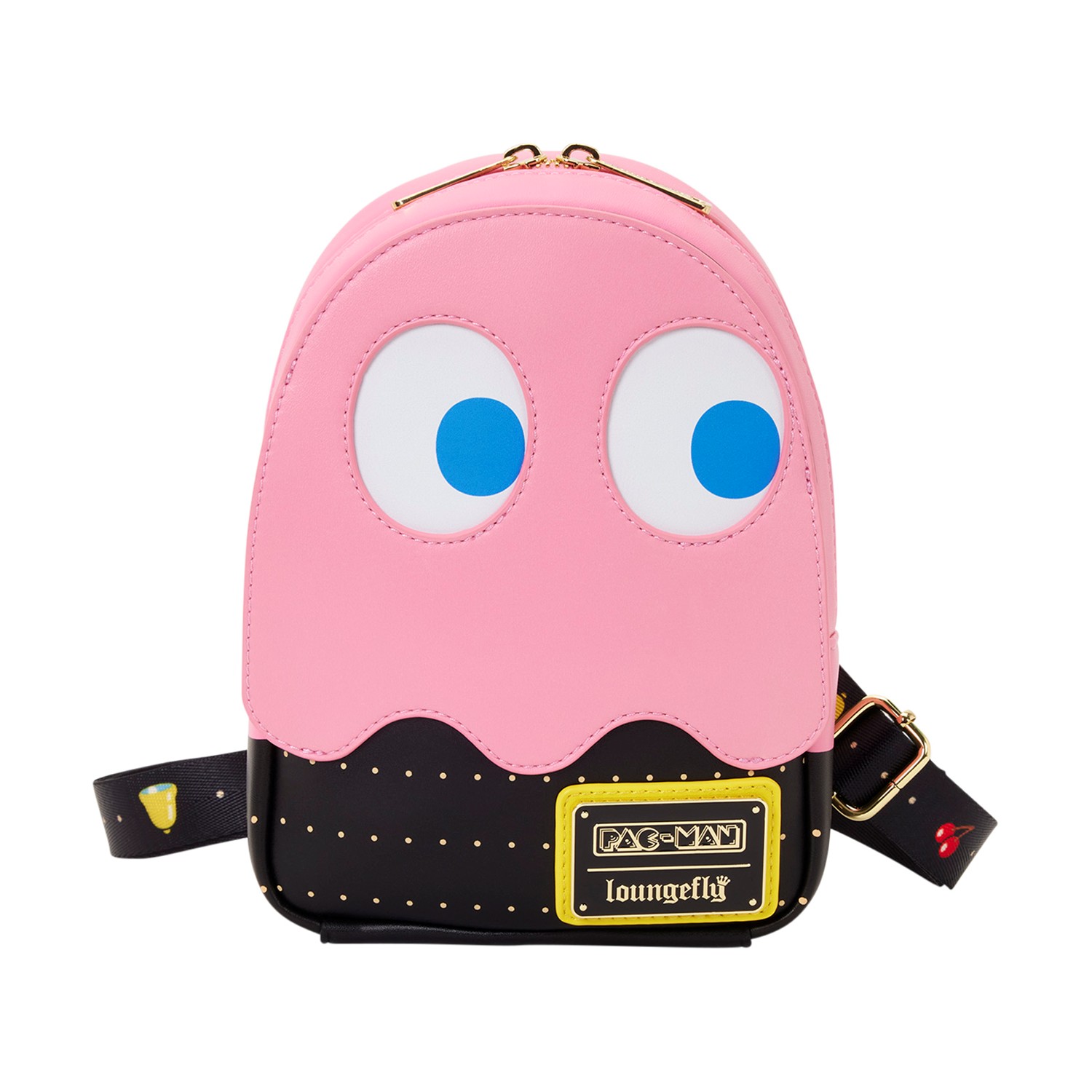 Pac-Man: Pinky Ghost Sling Crossbody Bag - Glows in the Dark! (PCMTB0001)