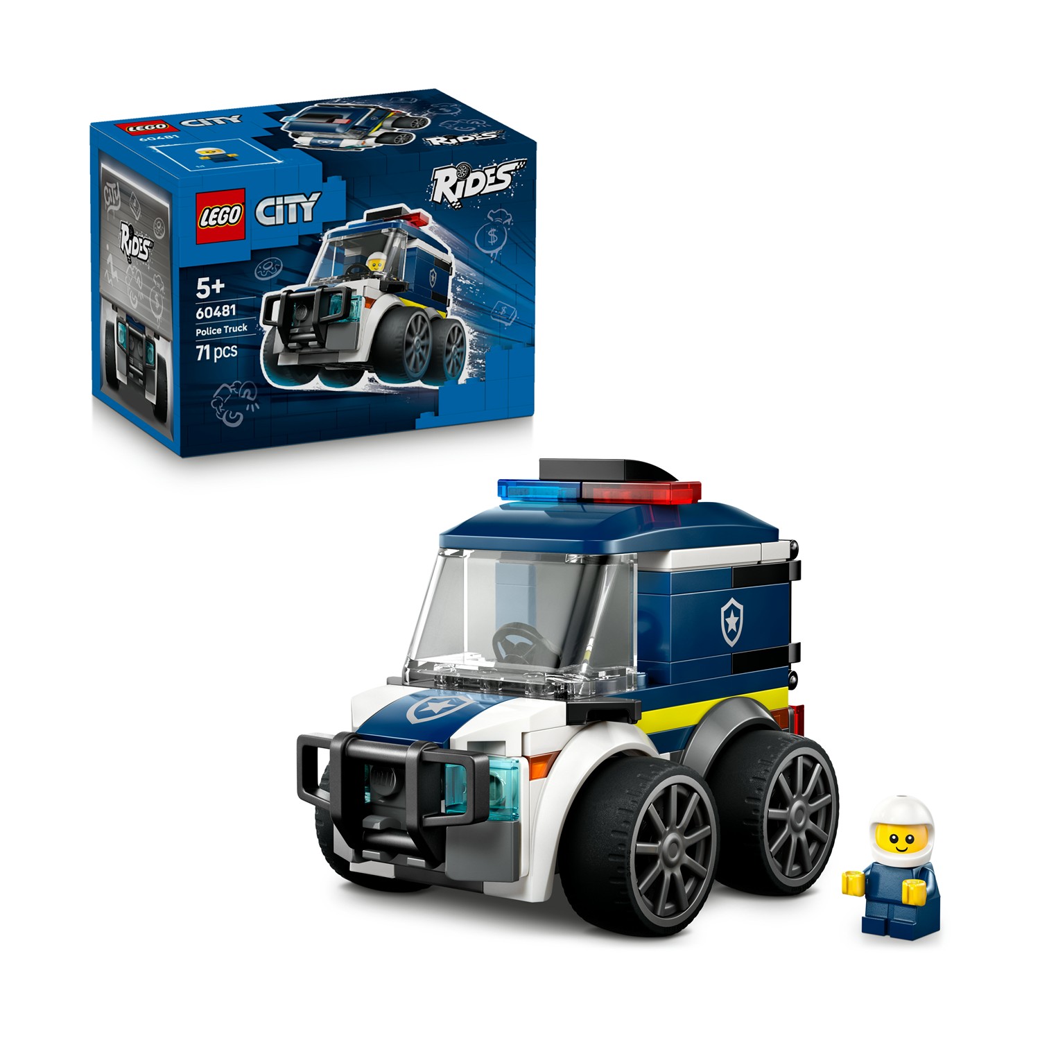 130820266a7d349f0a76c.jpeg LEGO City: Rides – Police Truck (60481)