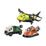 LEGO City: Airplane, Service Truck & Hovercraft Remix (60505) – imagine 2