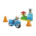 LEGO DUPLO Town: Blue Police Motorcycle (10471) – imagine 2
