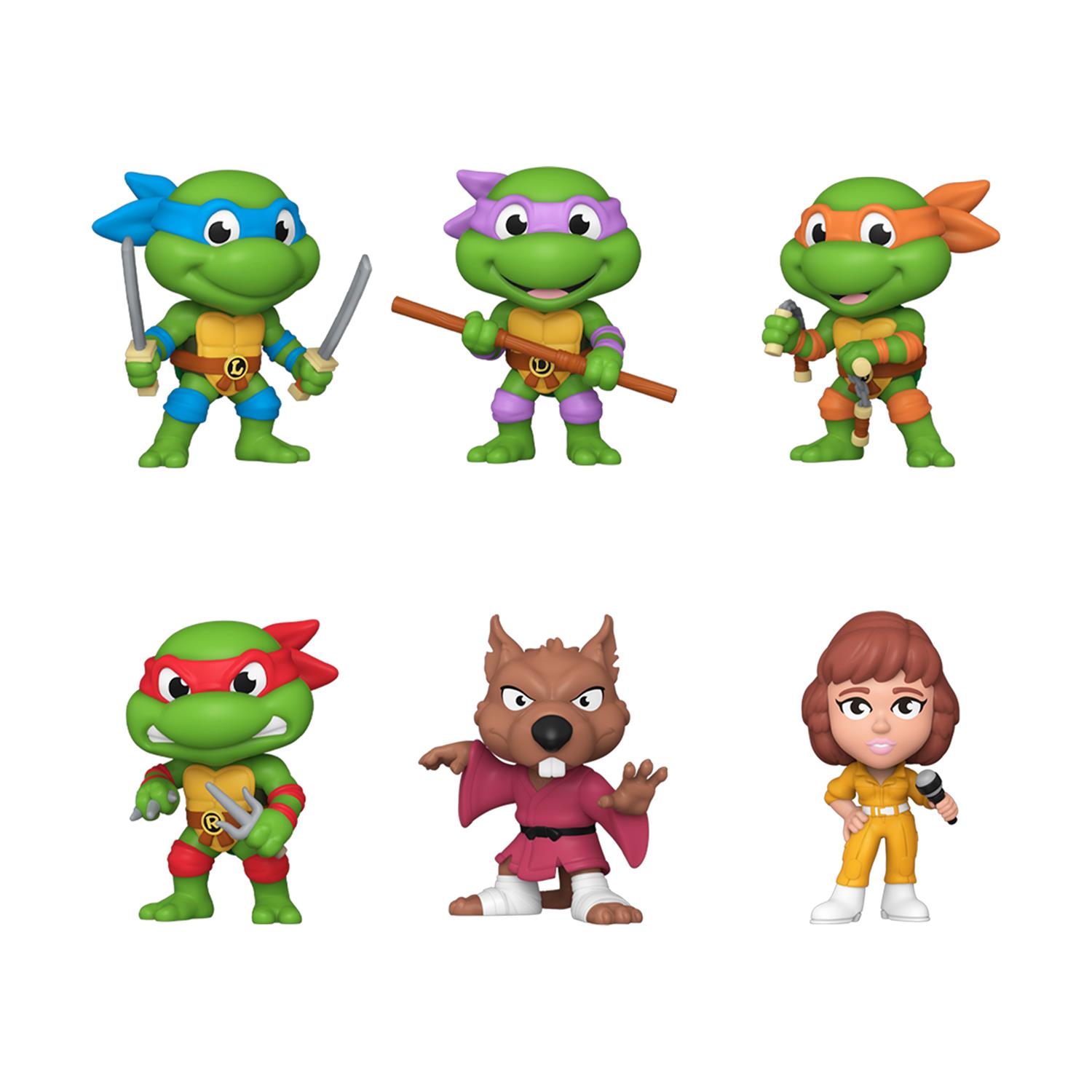 130820266a7d35a93ef1a.jpeg Funko Minis: The Mutant Teenage Ninja Turtles (Random) Vinyl Figures