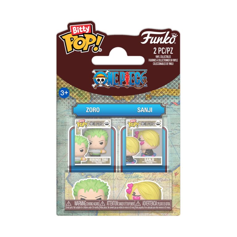 Funko Bitty Pop! 2-pack: One Piece - Zoro & Sanji Vinyl Figures