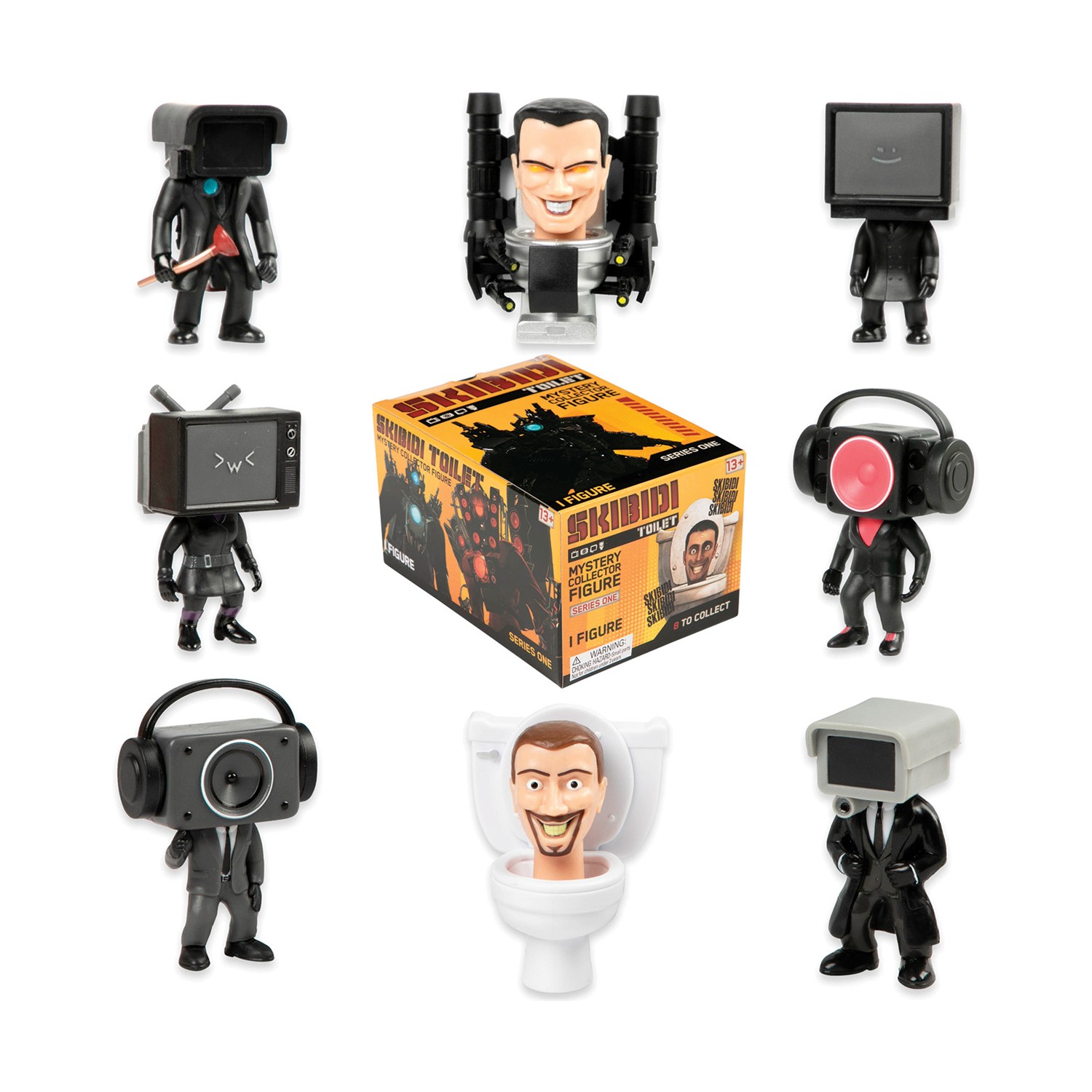 AS Skibidi Toilet - Mystery Collector Figure (Series 1) (1013-13100)