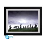 Abysse: The Lord Of The Rings - Fellowship Framed Print (30x40cm) (PFC972)