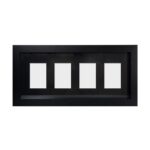 Abysse: Gbeye - Trading Card Collector (4 Position/Black) Frame (40cmX17cm) (FMM1T1FBTCL)