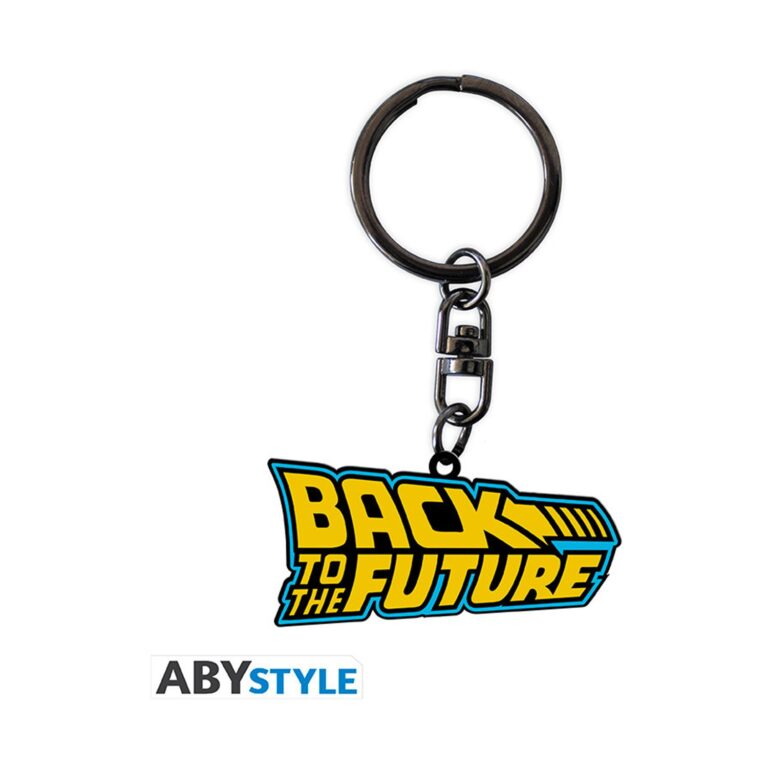 Abysse: Back To The Future Logo Keychain (ABYKEY613)