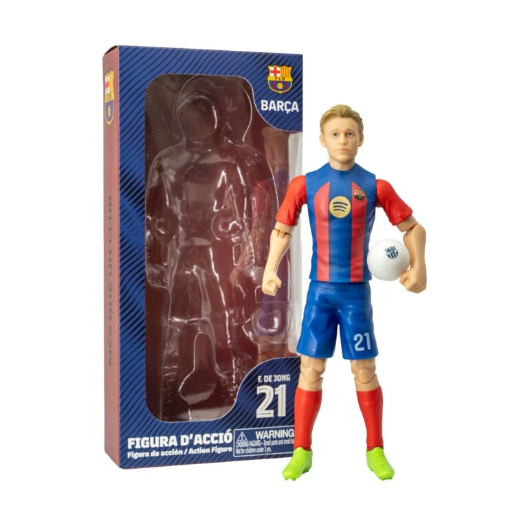 Banbo Toys: Fc Barcelona Sockers - F. De Jong Action Figure (20cm) (81041)