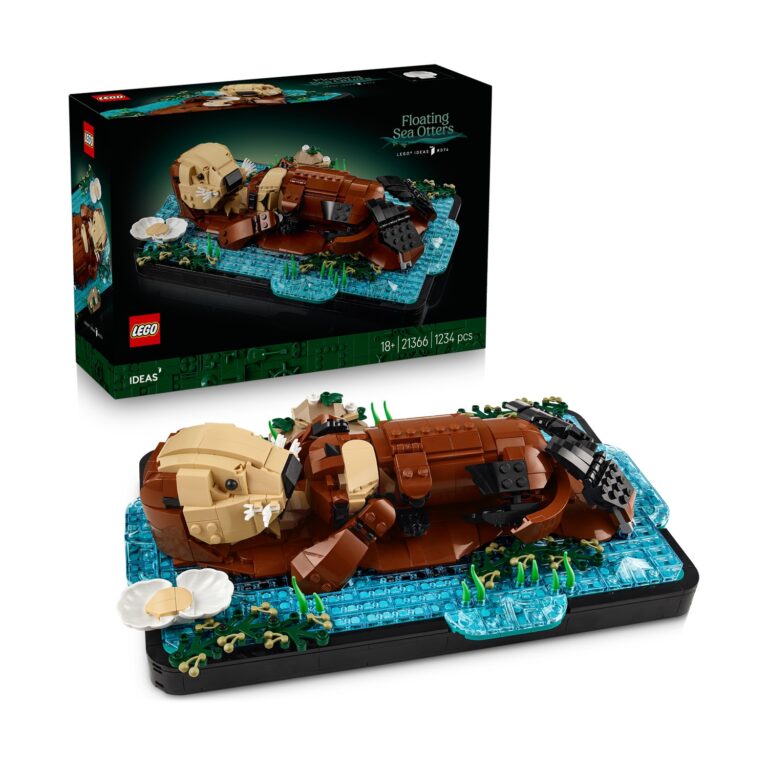 LEGO Ideas: Floating Sea Otters (21366)