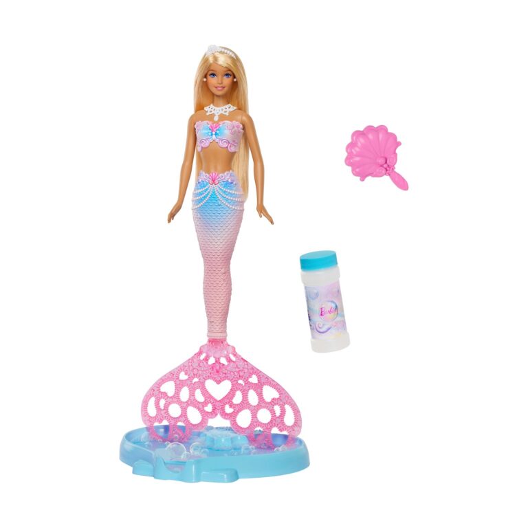 Mattel Barbie: Fantasy Fairytale World - Barbie Mermaid with Bubbles (JLW56)