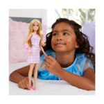 Mattel Barbie: Fashionistas - Pink Arm Cast and Plaid Top & Skirt Blonde Doll (JJN56) – imagine 2