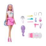 Mattel Barbie: Rainbow Sparkle Hair Doll (JJP07) – imagine 2