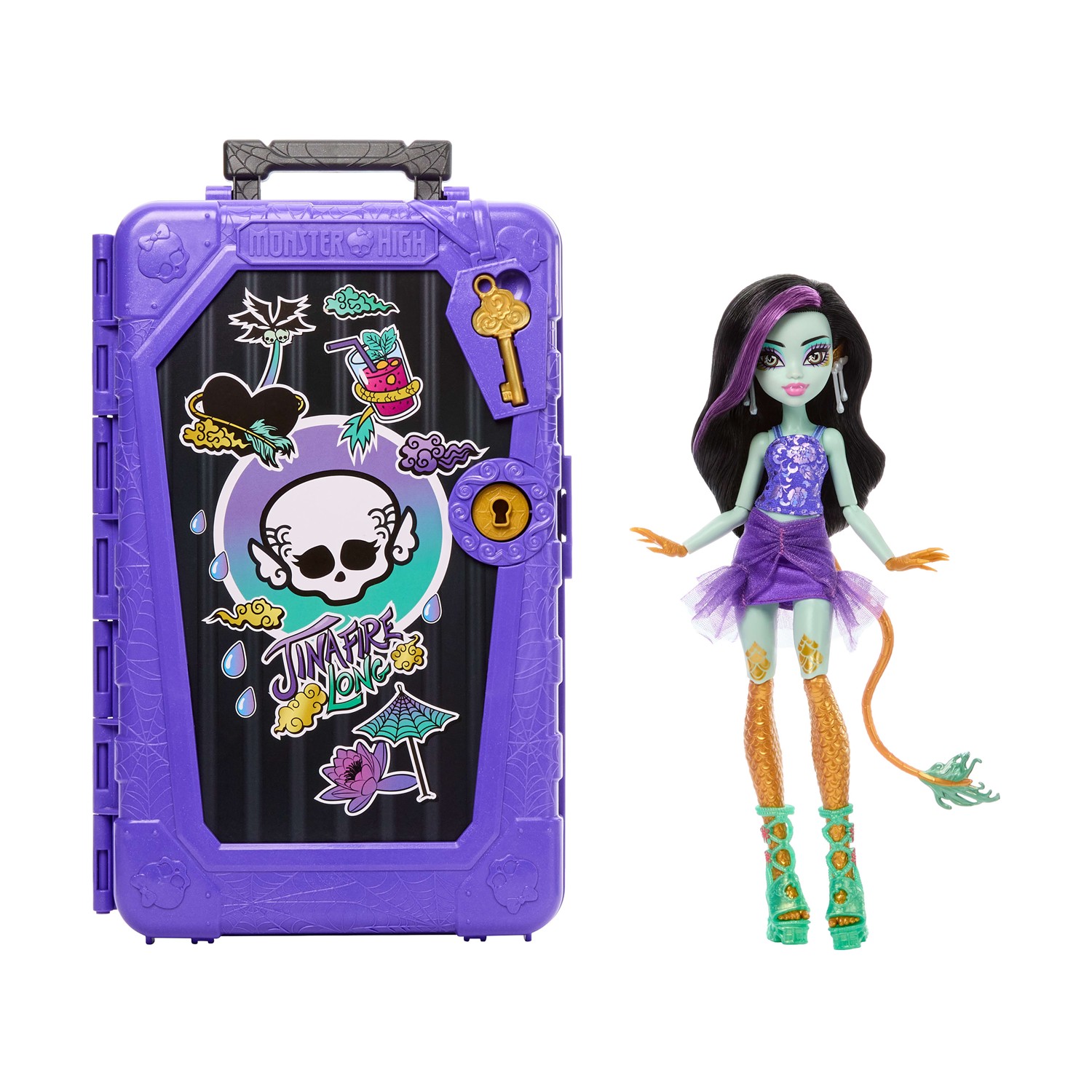 130820266a7d44dae75ae.jpeg Mattel Monster High: Skulltimate Secrets Gore-Geous Oasis - Jinafire Long Doll (JDR52)