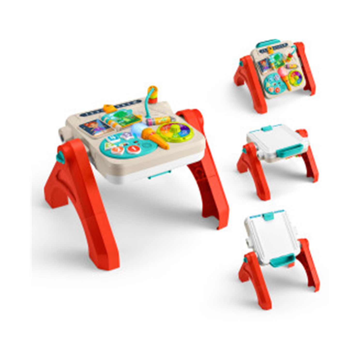 130820266a7d45c466104.jpeg Fisher-Price: Laugh and Learn - 4-in-1 Activity Table & Easel Playset (JLM96)