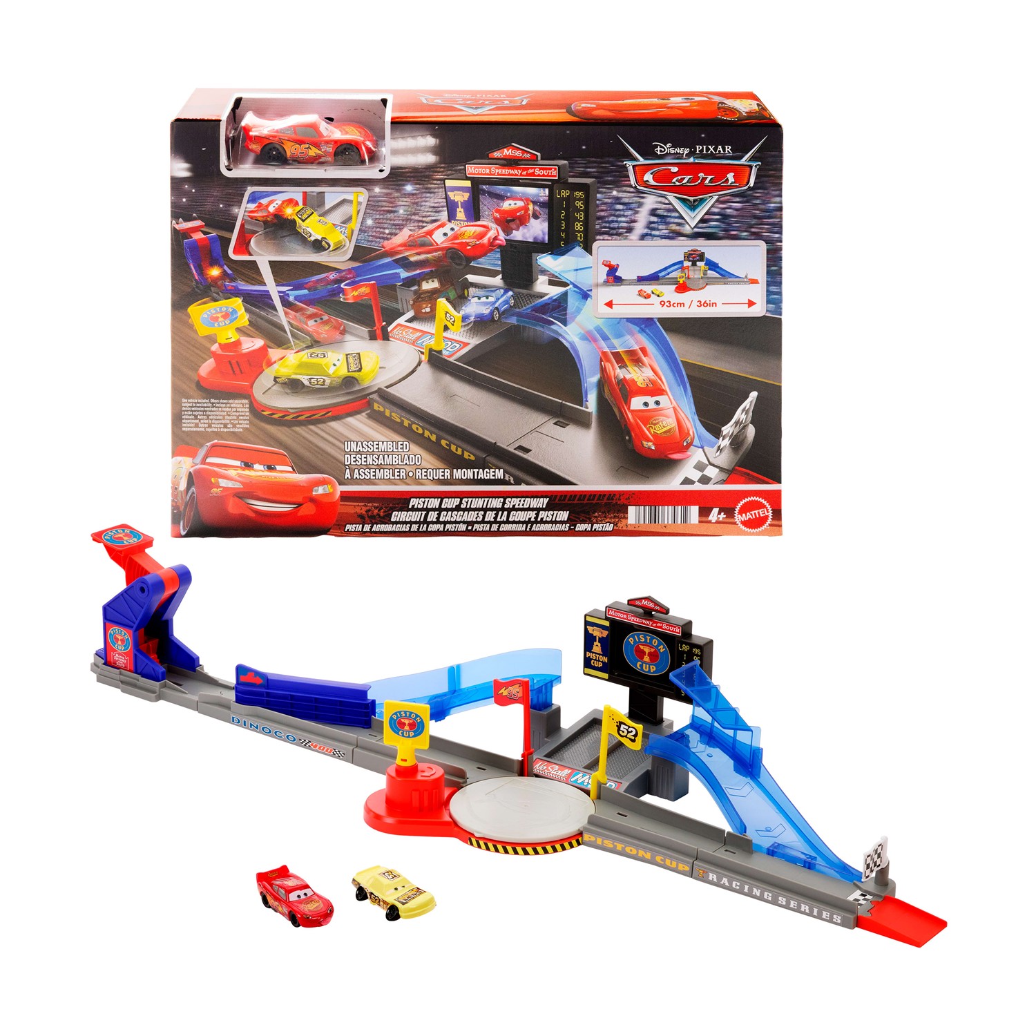 130820266a7d46062585f.jpeg Mattel Disney: Cars - Piston Cup Stunting Speedway (JHL42)