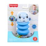 Fisher-Price: Squishseas Silicone - Walrus Rattle (JHB56) – imagine 2