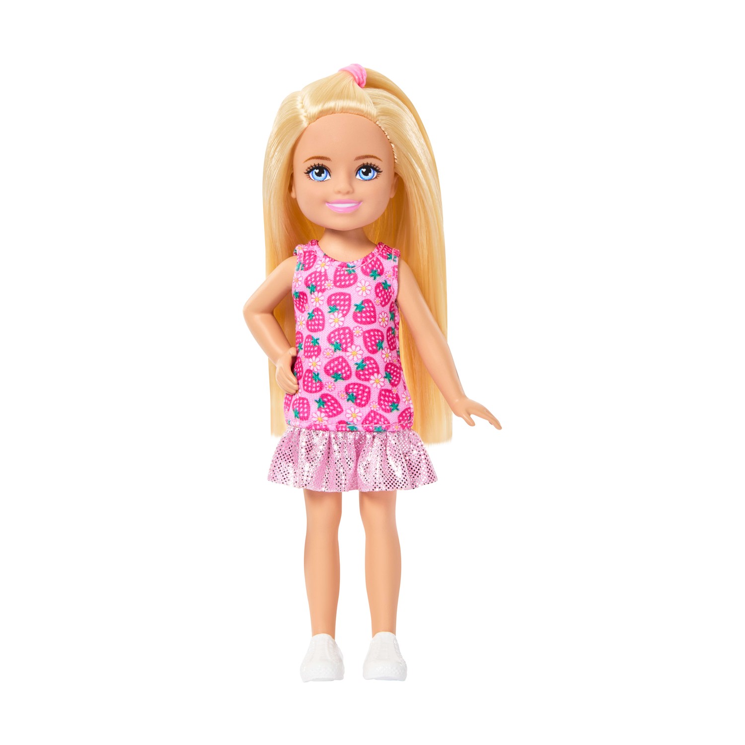 130820266a7d46b116daa.jpeg Mattel Barbie: Family & Friends - Club Chelsea Strawberry Mini Doll (JJB33)
