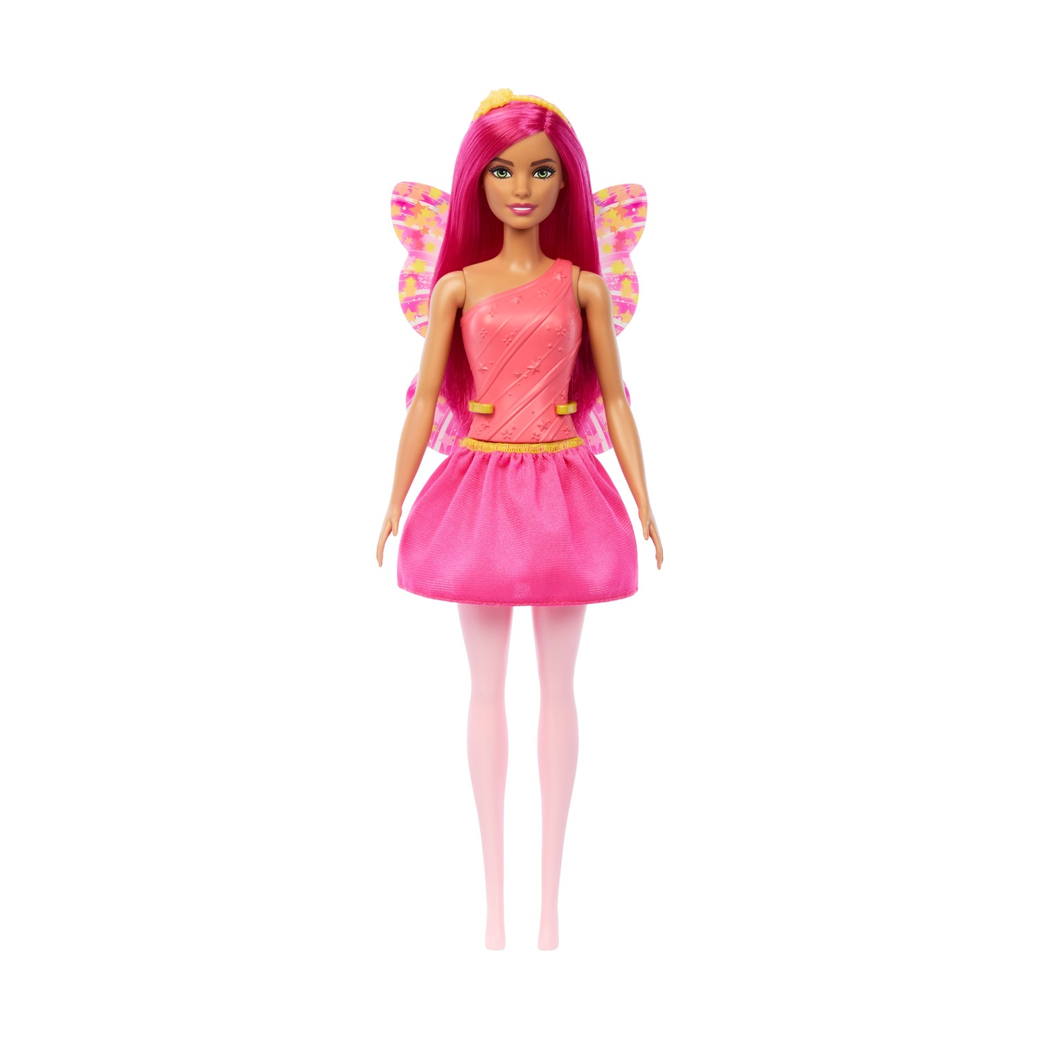130820266a7d480634f76.jpeg Mattel Barbie: Fairy Ballerina – Pink Dress & Purple Hair Doll (JKB63)
