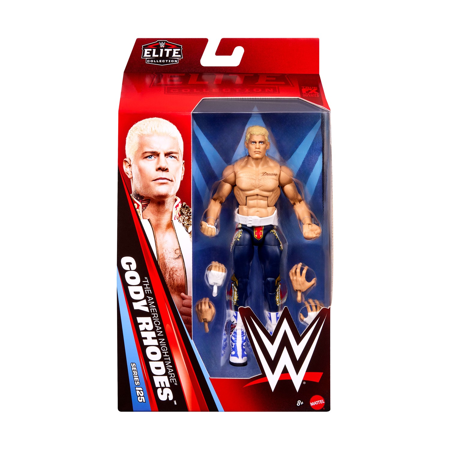 130820266a7d480d815e4.jpeg Mattel WWE Elite Collection: "The American Nightmare'' Cody Rhodes - Action Figure (JHT78)