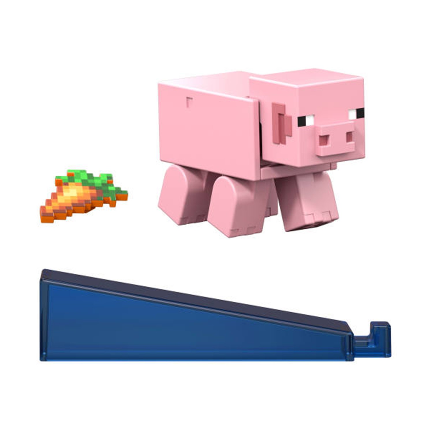 130820266a7d486ddf22f.jpeg Mattel Minecraft: Redstone Charged - Pig 8cm Figure (JJR96)