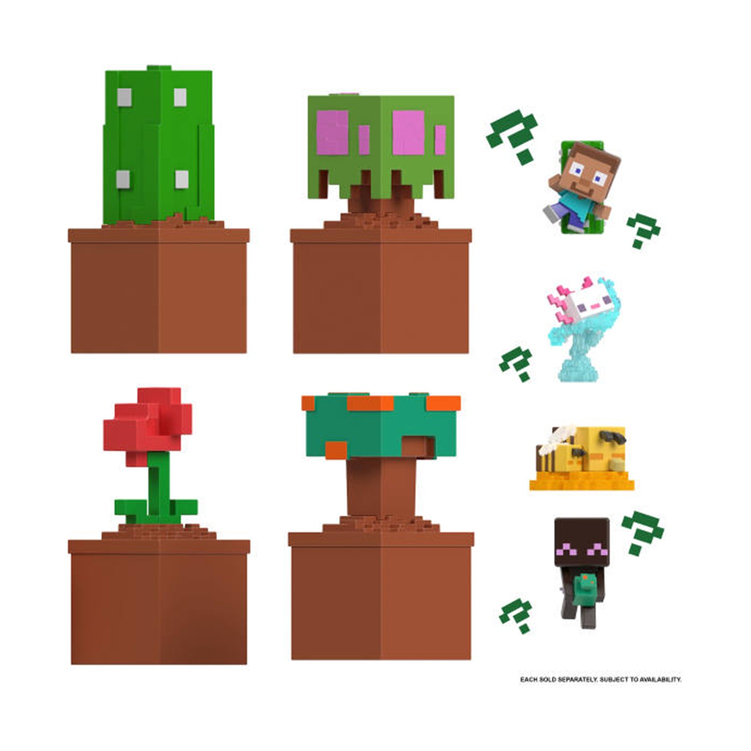 130820266a7d48d810b1c.jpeg Mattel Minecraft: Mini Figures – Mc Airborne Axolotl (JKF68)