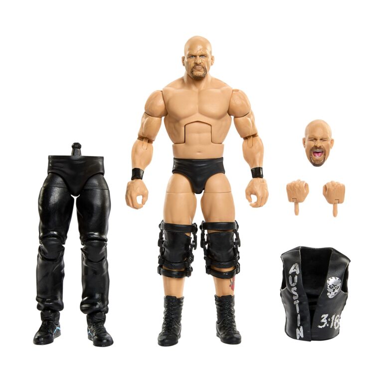 Mattel WWE Elite Collection: Summerslam - Stone Cold Steve Action Figure (JHX79)