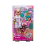 Mattel Barbie: You Can Be Anything - Dentist with Kid Doll (JMK14) – imagine 2