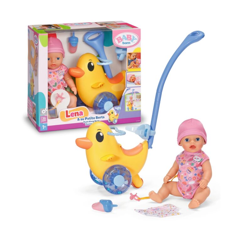 Zapf Creation: Baby Born Lena Doll & Berta Duck Walker (840498)
