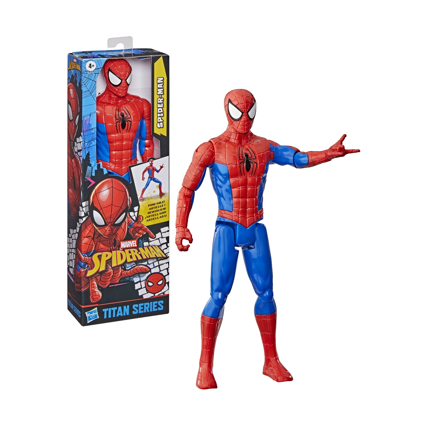 130820266a7d4b62a4690.jpeg Hasbro Spider-Man: Figures - Red Blue Classic Spider-man (G2715)
