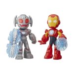 Hasbro Marvel: Iron Man & His Awesome Friends - Iron Man & Ultron Clash Pack (G1995) – imagine 2