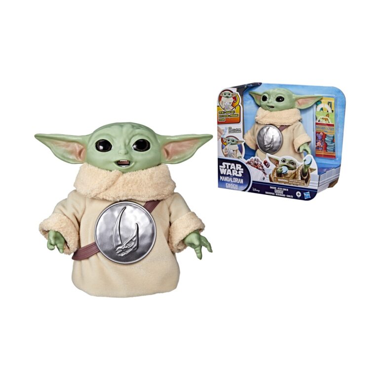 Hasbro Disney: Star Wars The Mandalorian and Grogu - Snackin' Grogu Figure (G3087)