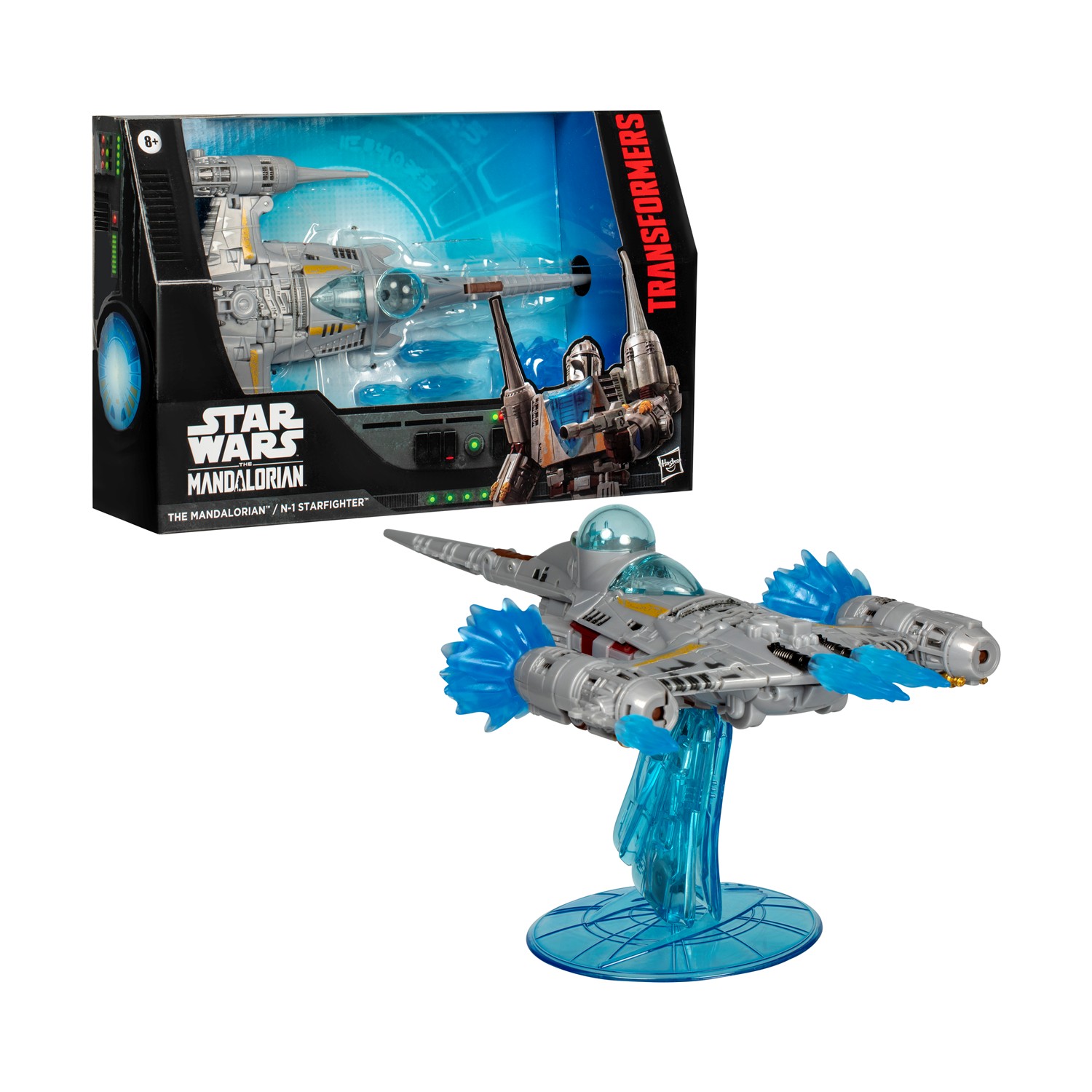 130820266a7d4c9bbf89a.jpeg Hasbro Disney Transformers: Star Wars The Mandalorian - N-1 Starfighter (G0098)