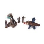 Spin Master How to Train Your Dragon: Trial of Flame - Blazing Battles Catapult Blast Cronckle Playset (20156293)