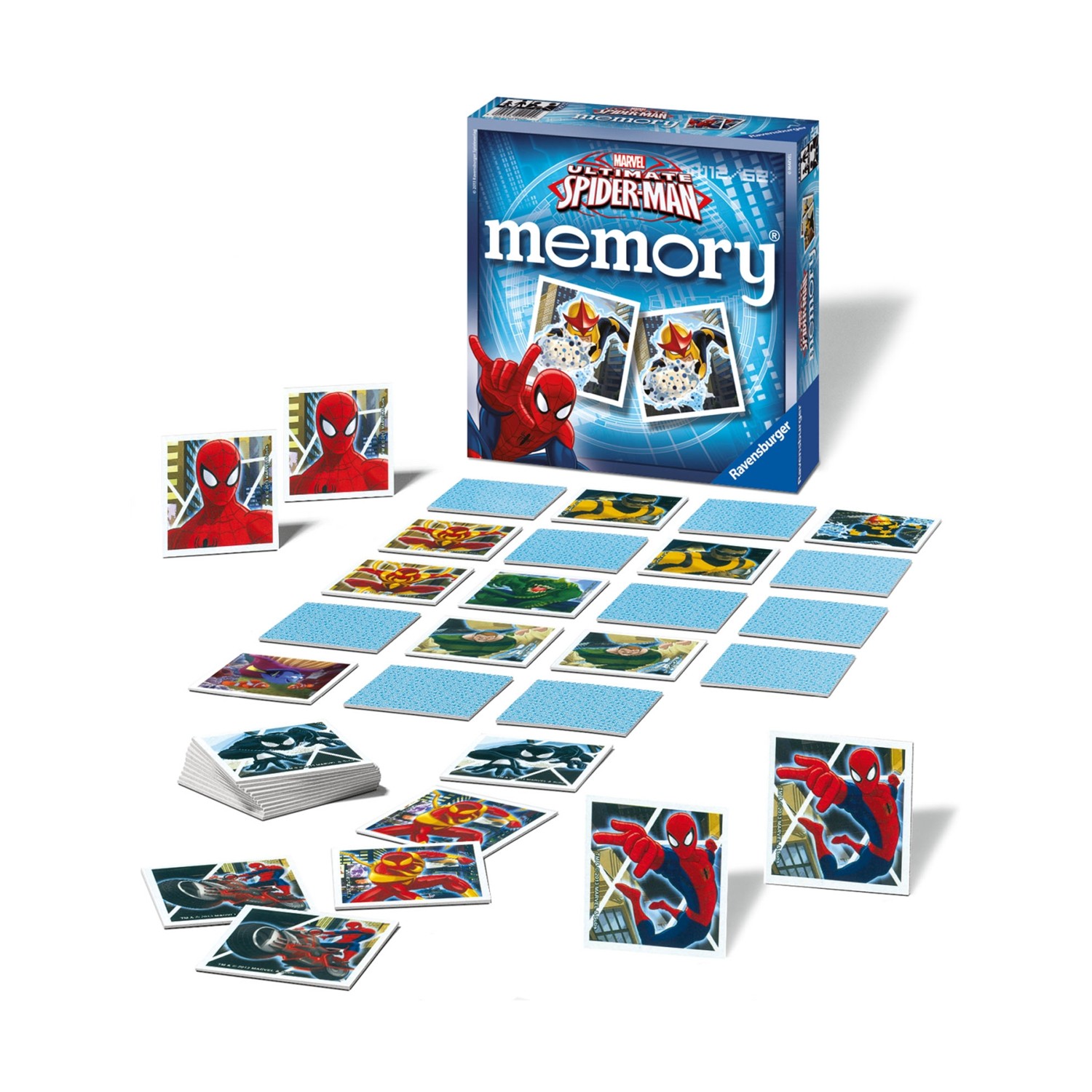 130820266a7d4fcf5f3b7.jpeg Ravensburger Memory: Marvel - Ultimate Spiderman Board Game (22254)
