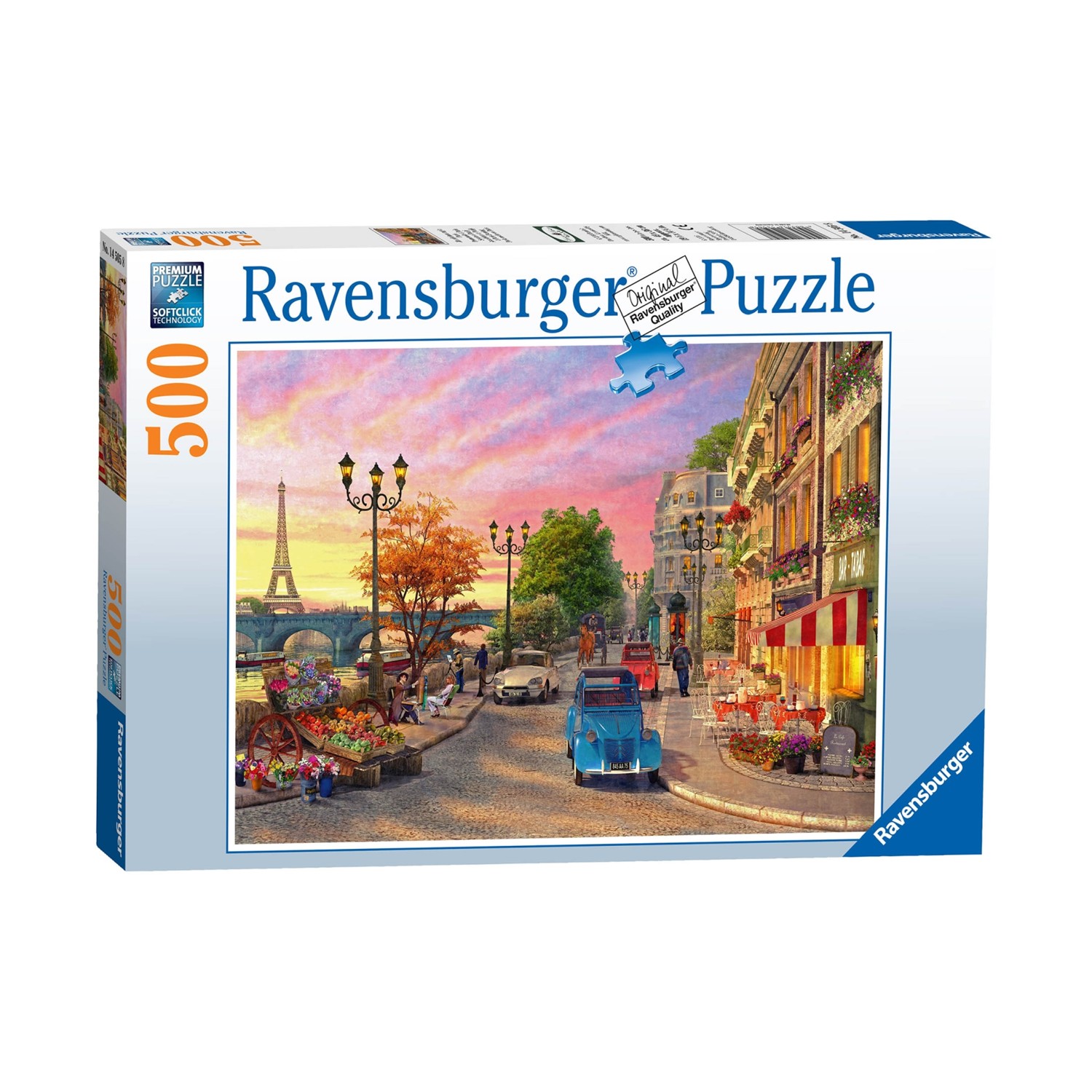 130820266a7d50bf3b16b.jpeg Ravensburger Puzzle: A Paris Evening (500pcs) (12000149)
