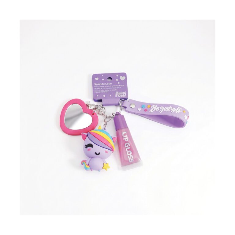 AS HappiHobbi: Her World - Beauty - Keychain Unicorn & Lip Gloss (1081-60024)