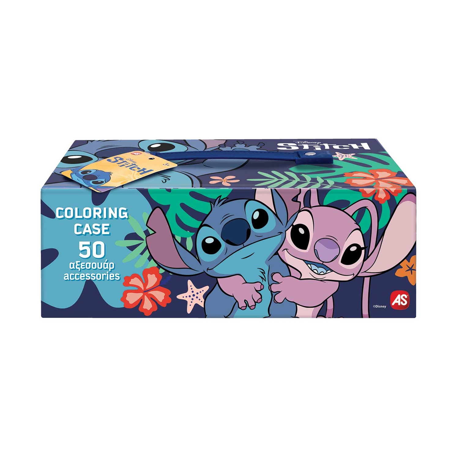 130820266a7d51868ee52.jpeg AS Disney: Stitch - Coloring Case with 50 Accessories (1023-69007)