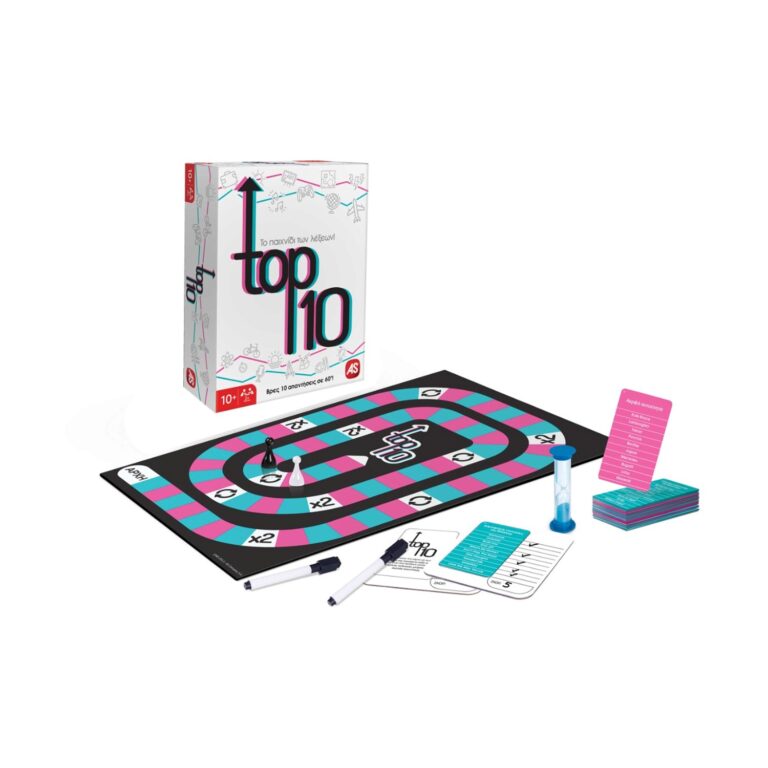 AS Games: Party Επιτραπέζια -Top 10 - Το Παιχνίδι των Λέξεων (Ελληνική Γλώσσα) (1040-25111)