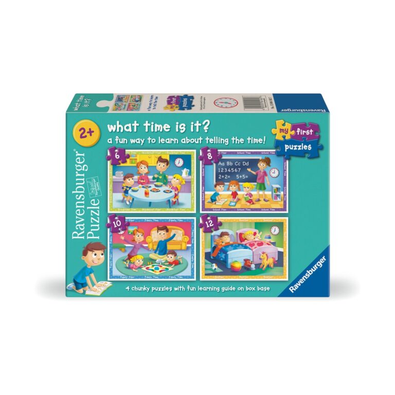 Ravensburger Puzzle: My First Puzzles - A Fun Way to Learn to Tell the Time (12004162)