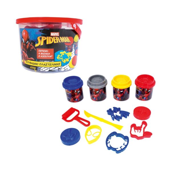 AS HappiHobbi Marvel: Plasticine Jars - Spider-Man (1045-03629)