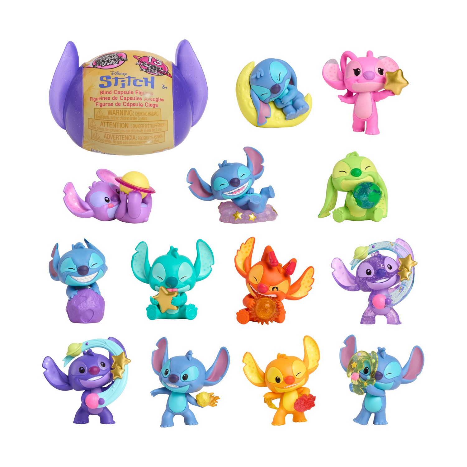 130820266a7d54496c113.jpeg Giochi Preziosi Disney: Stitch - Blind Capsule Figures (Random) (TTC49000)